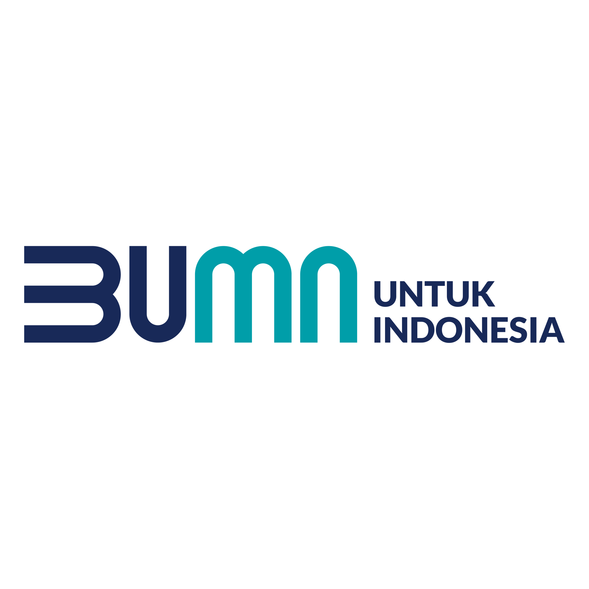 Logo AKHLAK BUMN PNG Putih Free Download - Jasalogocepat.com