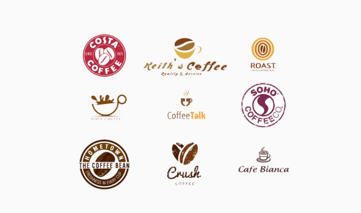 Famous cafe logo - jasalogocepat