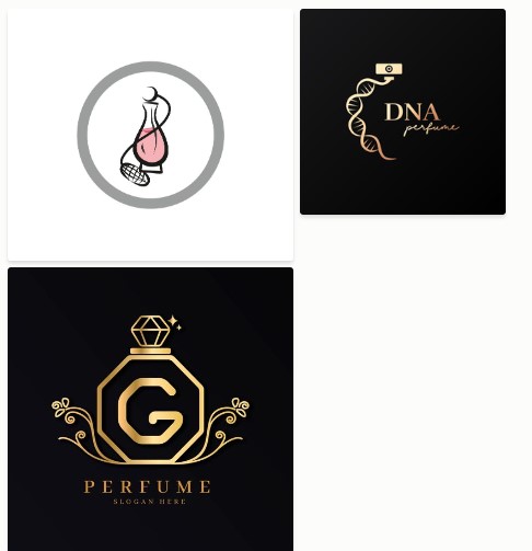 logo parfum aesthetic - jasalogocepat