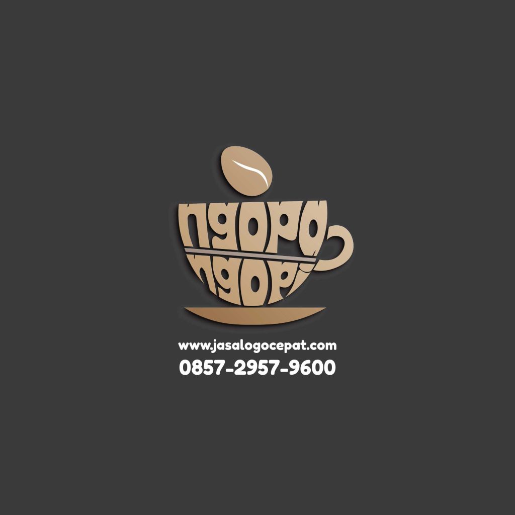 Desain Logo Kafe Ngopa Ngopi -Jasalogocepat