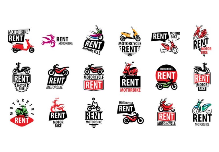 Ide Logo Nama Usaha Rental Motor - Jasalogocepat