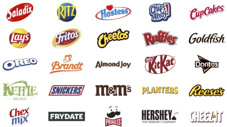 Ide Logo Nama Usaha Cemilan - Jasalogocepat