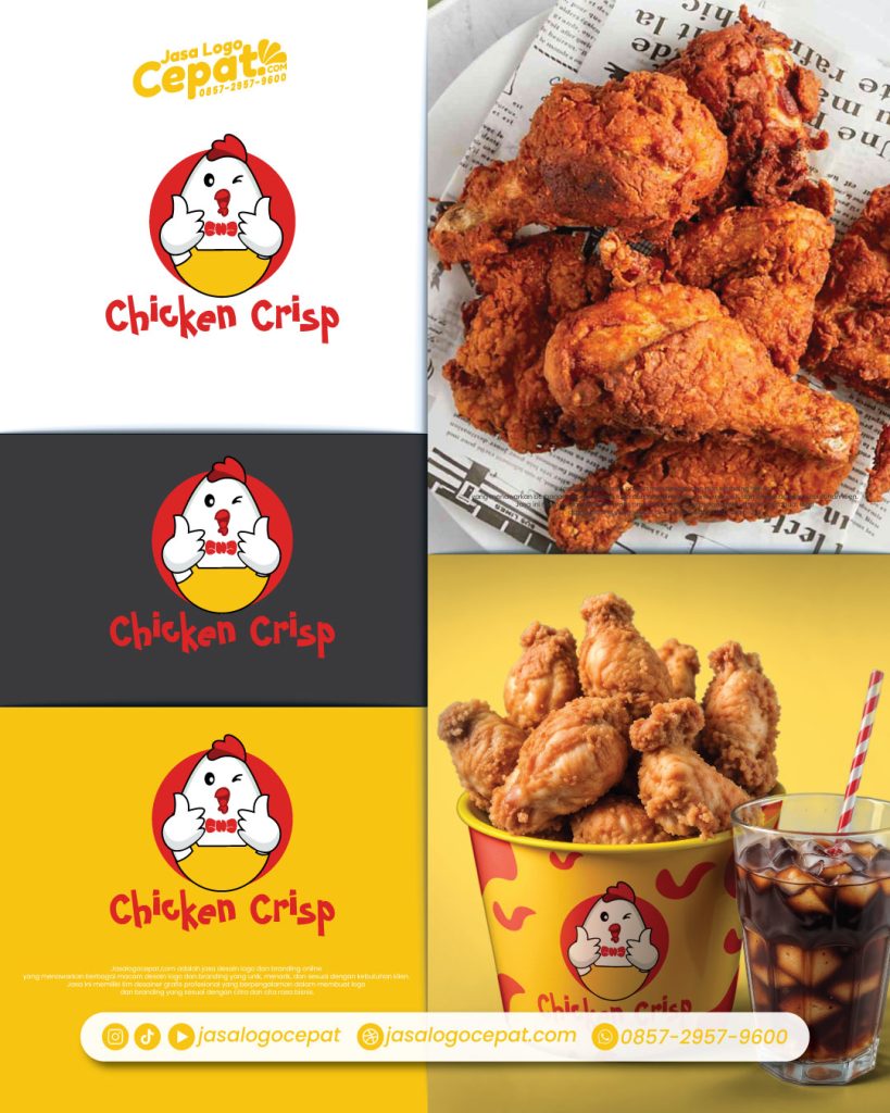 Jasa-Desain-Logo-Fried-Chicken-Keren-Jasalogocepat
