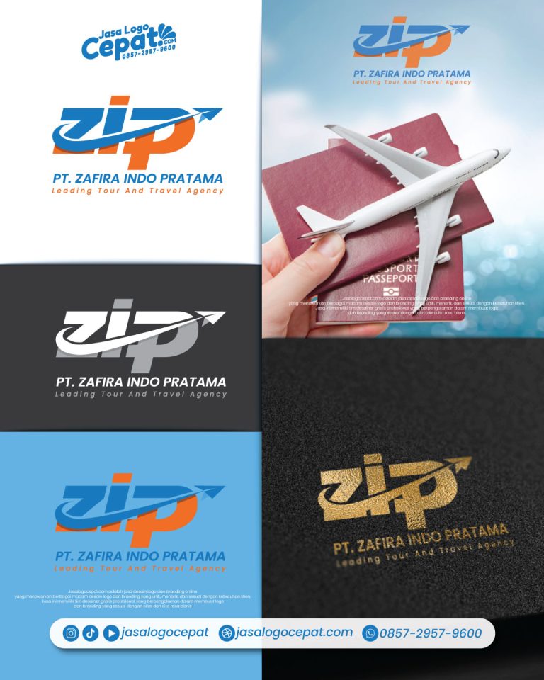Jasa desain logo tour dan travel wisata agency keren -Jasalogocepat