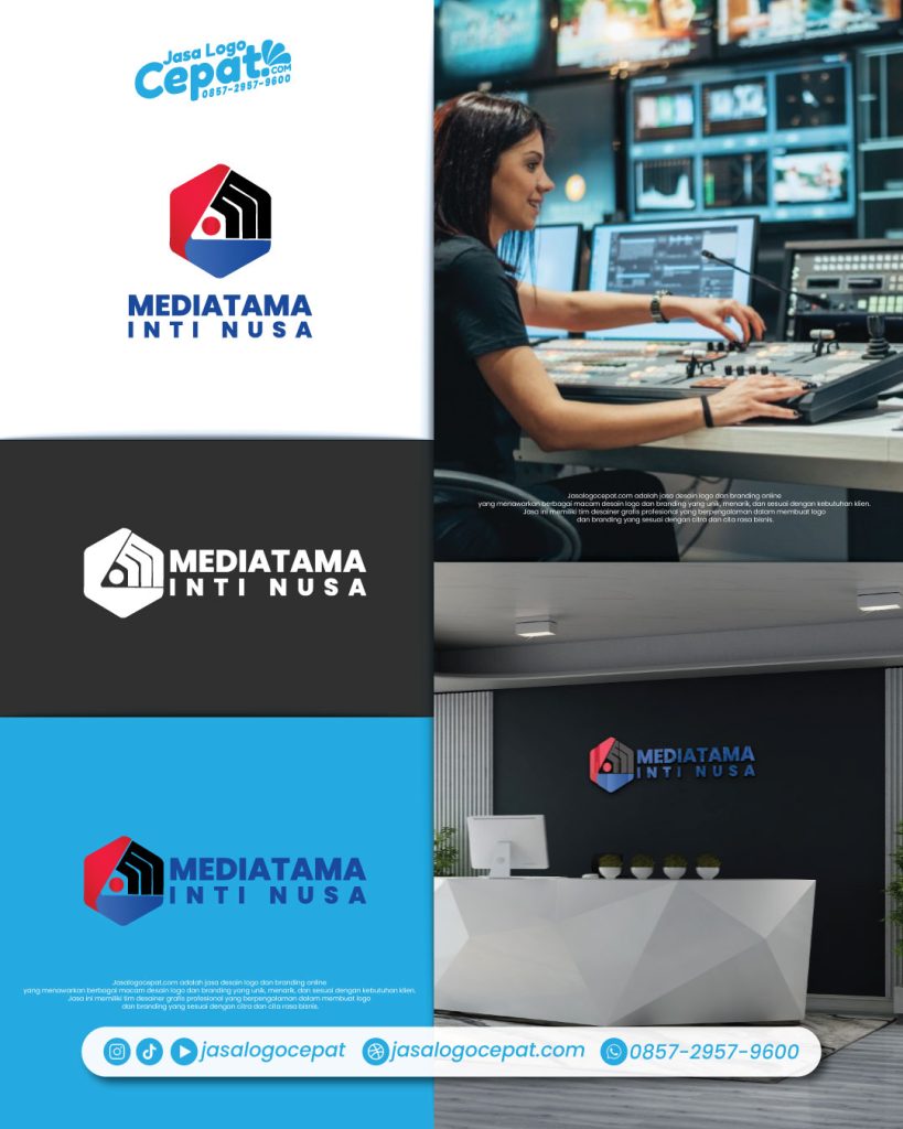 Jasa desain logo PT Perusahaan Media Keren Profesional - jasalogo