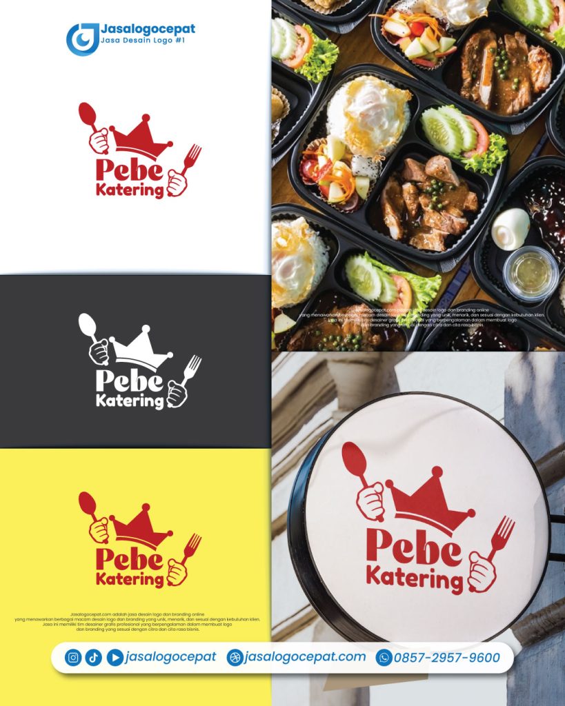 jasa desain logo catering rumahan simple dan unik - jasalogo