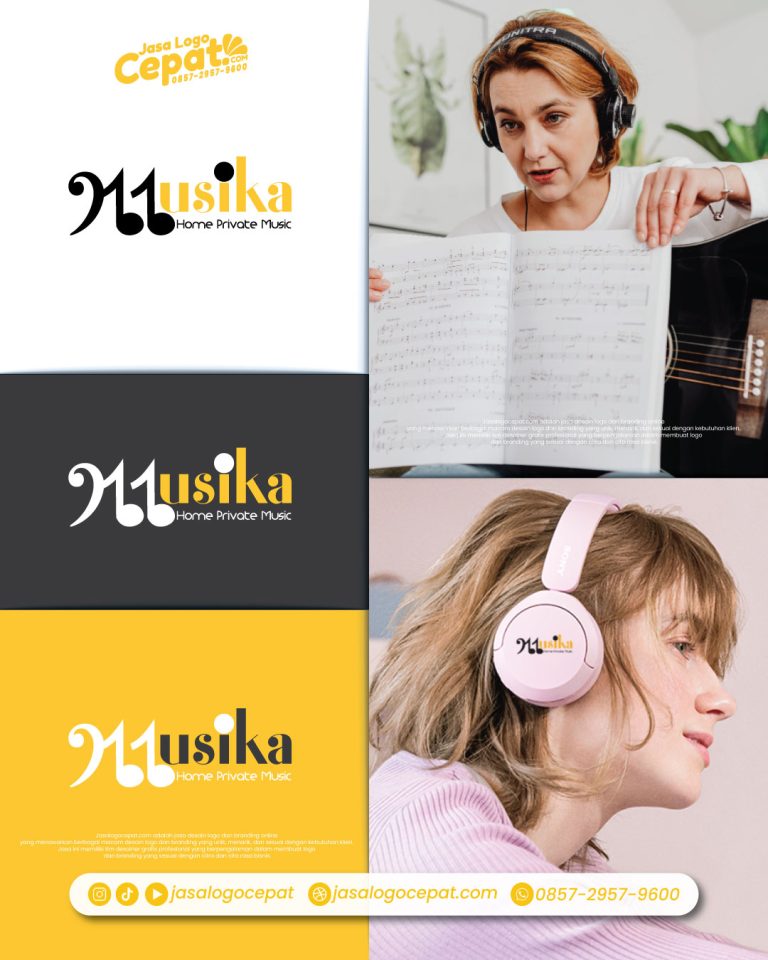 jasa desain logo musik private keren jasalogocepat