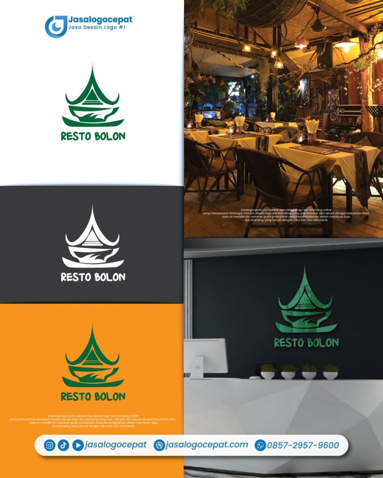 jasa desain Logo restoran indonesia jasalogo