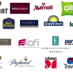 ide nama perusahaan hotel jasa logo