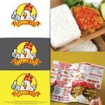 jasa desain logo umkm ayam geprek jasalogocepat